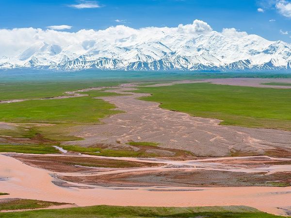 Alay Valley and the Trans-Alay Range in the Pamir Mountains